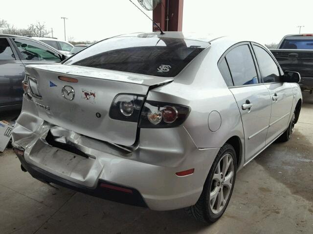 JM1BK32F791228994 - 2009 MAZDA 3 I SILVER photo 4