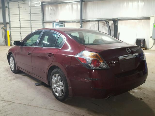 1N4AL2APXAN504777 - 2010 NISSAN ALTIMA BAS MAROON photo 3