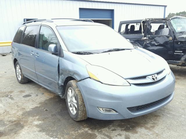 5TDZA23CX6S459046 - 2006 TOYOTA SIENNA CE BLUE photo 1