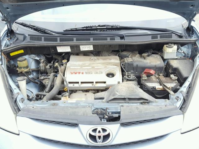 5TDZA23CX6S459046 - 2006 TOYOTA SIENNA CE BLUE photo 7