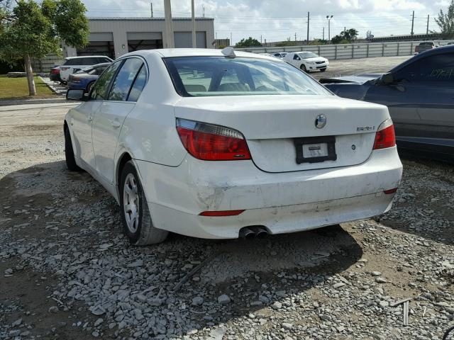 WBANA53534B176667 - 2004 BMW 525 I WHITE photo 3