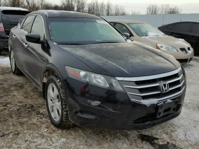 5J6TF2H59AL015713 - 2010 HONDA ACCORD CRO BLACK photo 1