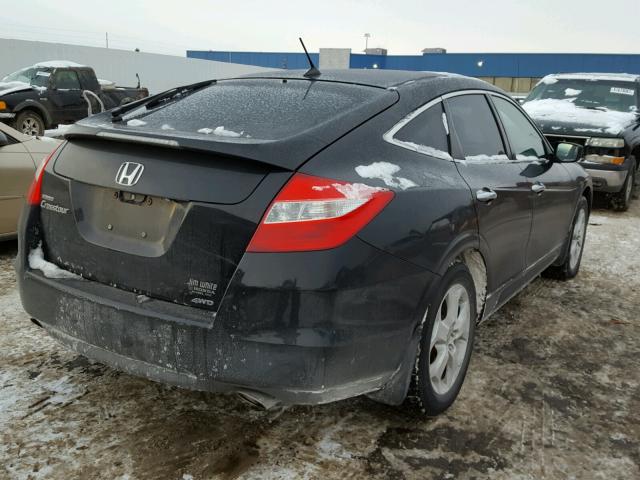 5J6TF2H59AL015713 - 2010 HONDA ACCORD CRO BLACK photo 4