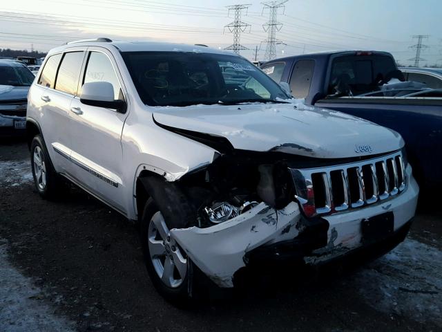 1J4RR4GG2BC739020 - 2011 JEEP GRAND CHER WHITE photo 1