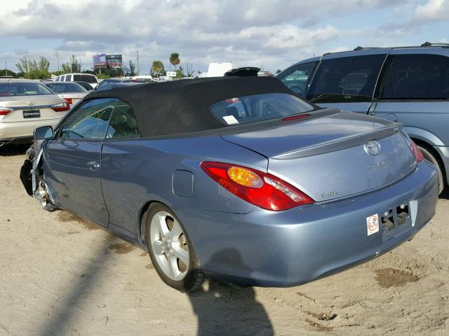 4T1FA38P35U048369 - 2005 TOYOTA CAMRY SOLA BLUE photo 3