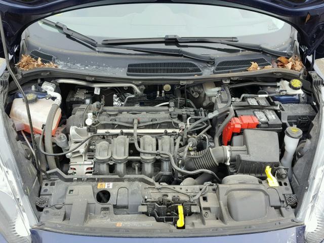 3FADP4BJ7GM173800 - 2016 FORD FIESTA SE BLUE photo 7