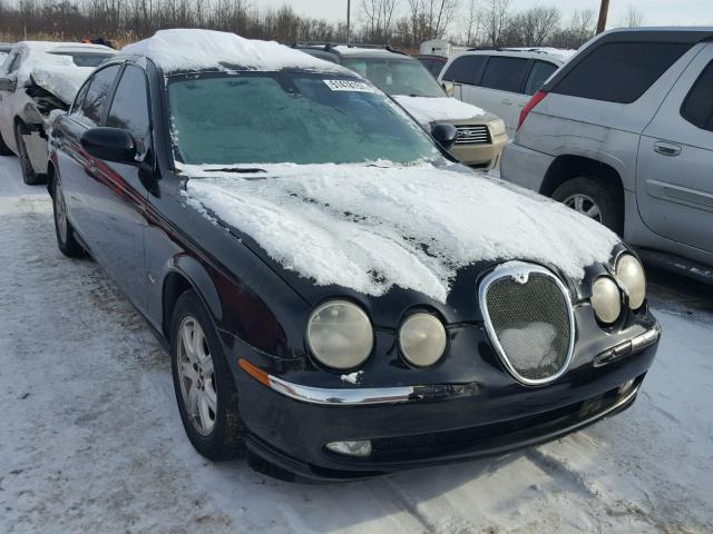 SAJEA01T33FM61319 - 2003 JAGUAR S-TYPE BLACK photo 1