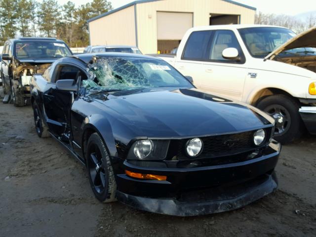 1ZVHT82H165186524 - 2006 FORD MUSTANG GT BLACK photo 1