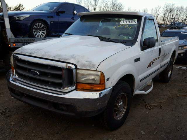 1FTNF20L1XEB91712 - 1999 FORD F250 SUPER WHITE photo 2