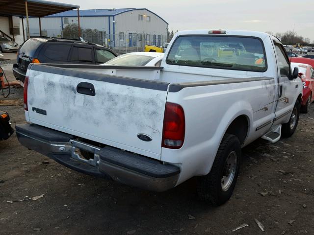 1FTNF20L1XEB91712 - 1999 FORD F250 SUPER WHITE photo 4