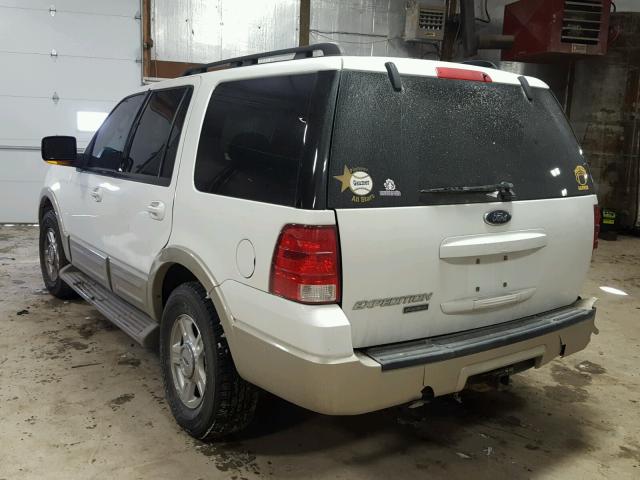 1FMFU18526LB01693 - 2006 FORD EXPEDITION WHITE photo 3