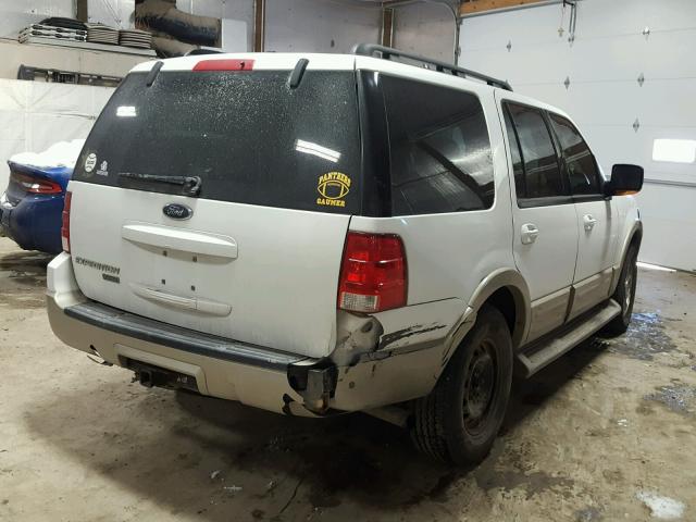 1FMFU18526LB01693 - 2006 FORD EXPEDITION WHITE photo 4