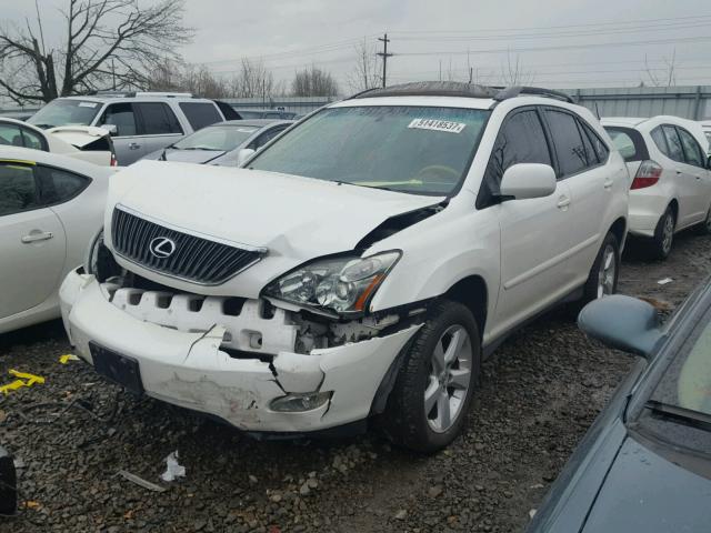 JTJGK31UX70007718 - 2007 LEXUS RX 350 WHITE photo 2