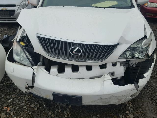 JTJGK31UX70007718 - 2007 LEXUS RX 350 WHITE photo 7