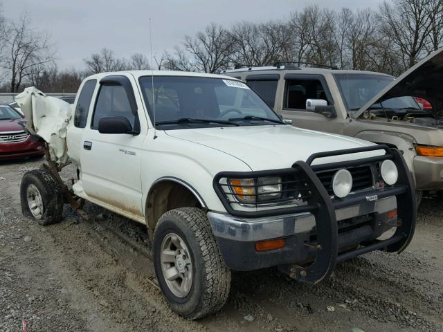 4TAWM72N6VZ249076 - 1997 TOYOTA TACOMA XTR WHITE photo 1