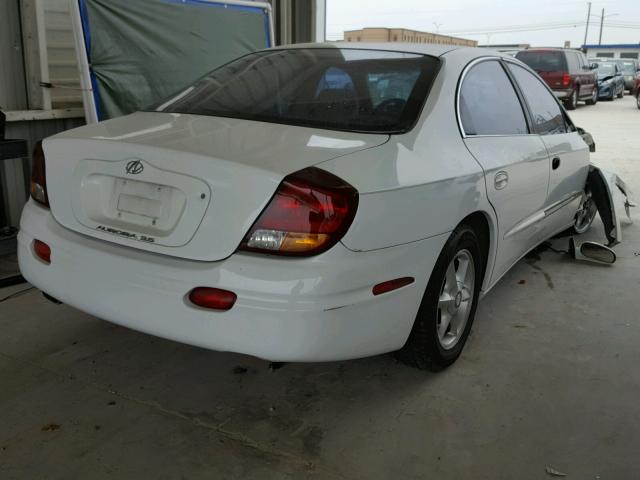 1G3GR62H214105093 - 2001 OLDSMOBILE AURORA WHITE photo 4