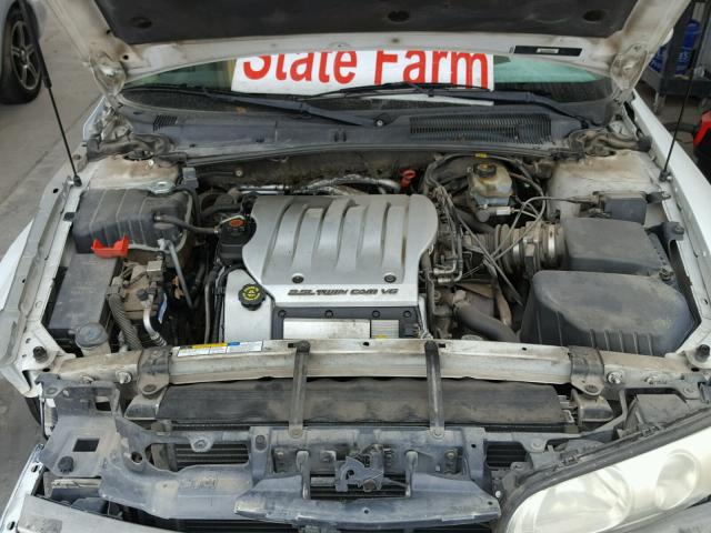 1G3GR62H214105093 - 2001 OLDSMOBILE AURORA WHITE photo 7