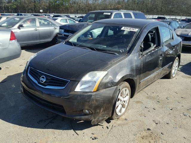 3N1AB6AP8AL658492 - 2010 NISSAN SENTRA 2.0 BLACK photo 2