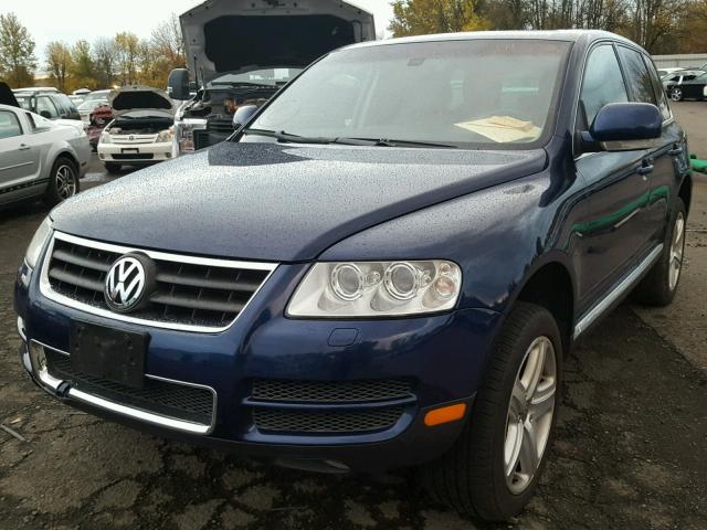 WVGZM77L46D018048 - 2006 VOLKSWAGEN TOUAREG 4. BLUE photo 2