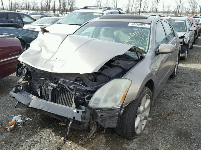 1N4BA41E24C865702 - 2004 NISSAN MAXIMA SE GOLD photo 2