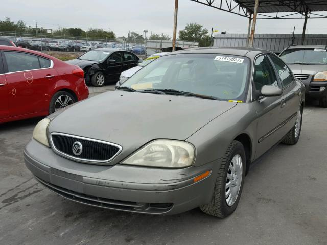 1MEFM50U02A611365 - 2002 MERCURY SABLE GS TAN photo 2