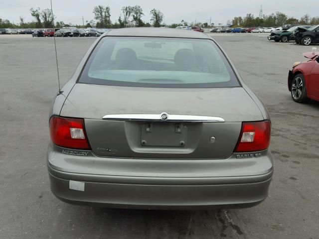 1MEFM50U02A611365 - 2002 MERCURY SABLE GS TAN photo 9