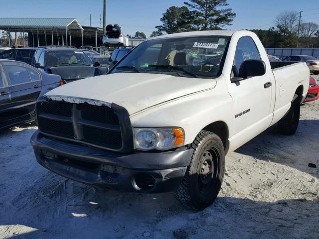 1D7HA16N33J610813 - 2003 DODGE RAM 1500 S WHITE photo 2