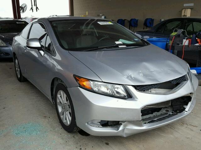 2HGFG3B86CH515015 - 2012 HONDA CIVIC EX ვერცხლისფერი ფოტო 1