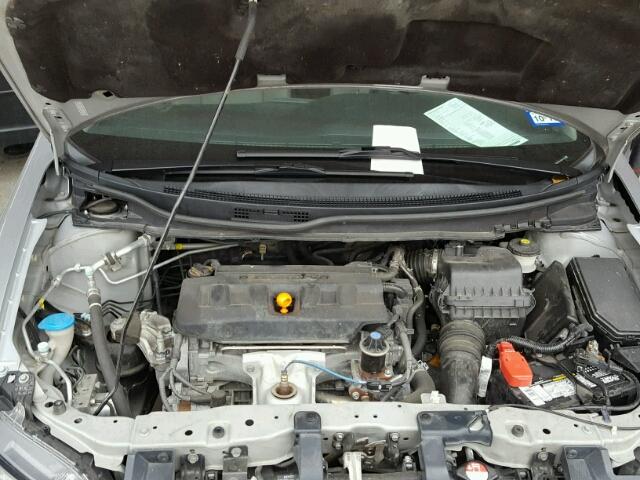 2HGFG3B86CH515015 - 2012 HONDA CIVIC EX SILVER photo 7