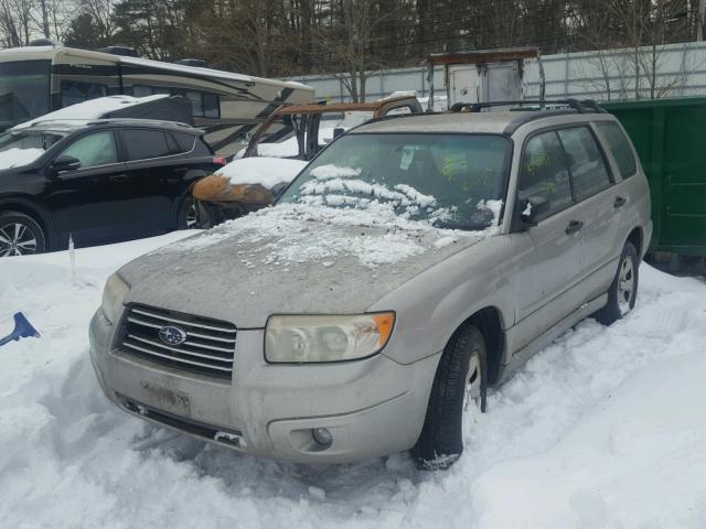 JF1SG63616H704666 - 2006 SUBARU FORESTER 2 GRAY photo 2