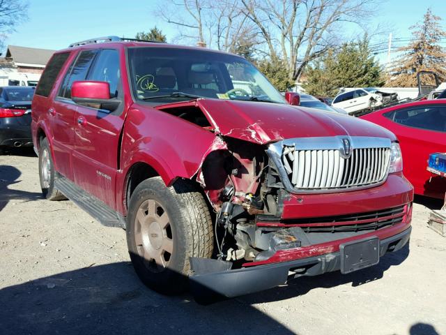 5LMFU285X5LJ04259 - 2005 LINCOLN NAVIGATOR RED photo 1