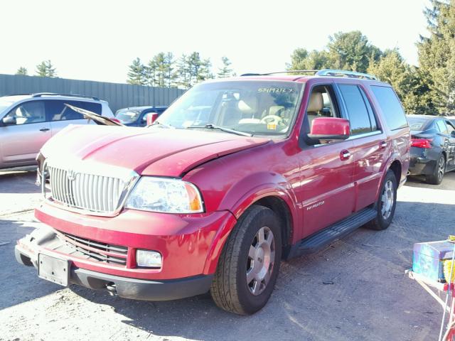 5LMFU285X5LJ04259 - 2005 LINCOLN NAVIGATOR RED photo 2