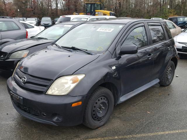 JTKKT624750083882 - 2005 TOYOTA SCION XA BLACK photo 2
