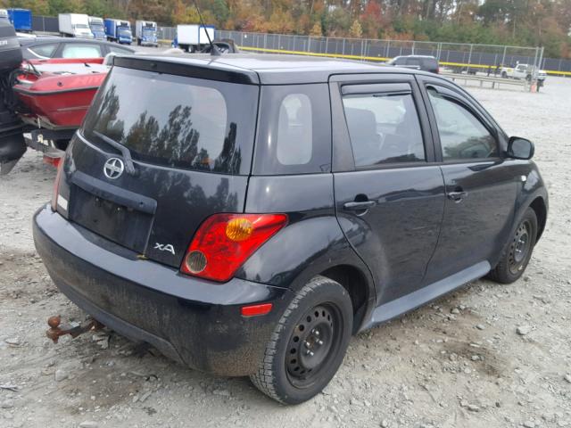 JTKKT624750083882 - 2005 TOYOTA SCION XA BLACK photo 4