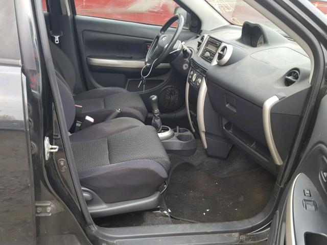 JTKKT624750083882 - 2005 TOYOTA SCION XA BLACK photo 5