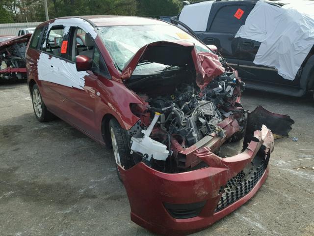 JM1CR293690358776 - 2009 MAZDA 5 RED photo 1