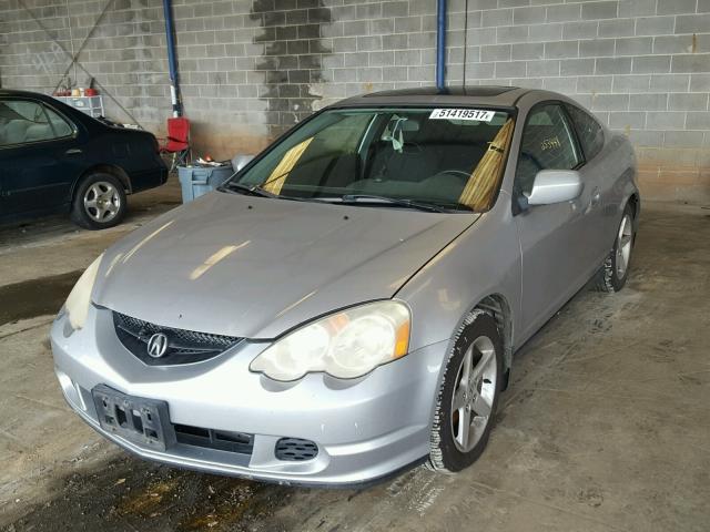 JH4DC538X2C013555 - 2002 ACURA RSX SILVER photo 2