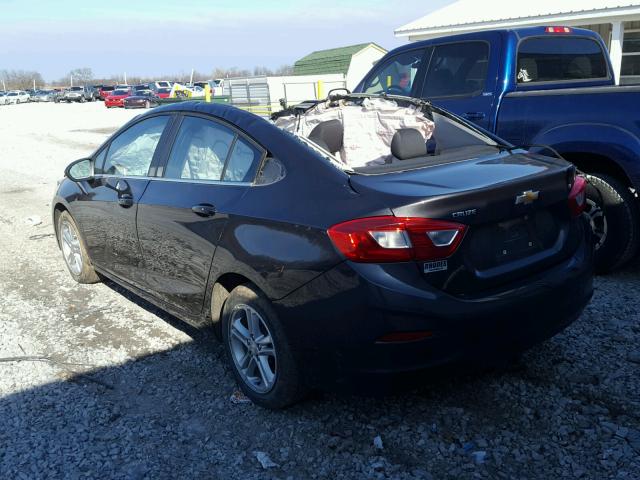 1G1BE5SM0G7269021 - 2016 CHEVROLET CRUZE LT GRAY photo 3