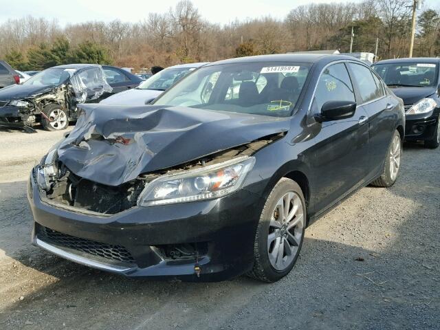 1HGCR2F59DA078098 - 2013 HONDA ACCORD SPO BLACK photo 2