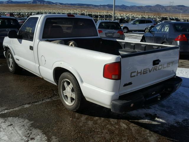 1GCCS1445W8142493 - 1998 CHEVROLET S TRUCK S1 WHITE photo 3