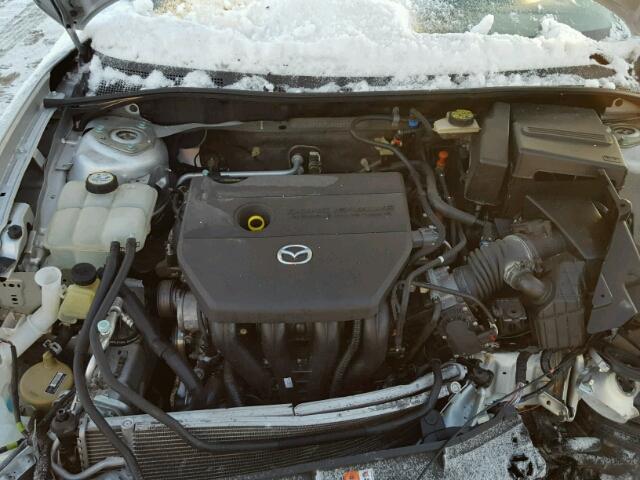 JM1BK32FX91237706 - 2009 MAZDA 3 I SILVER photo 7