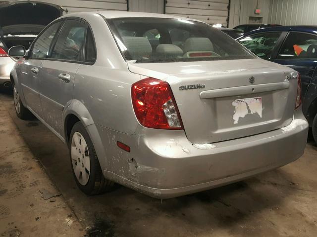 KL5JD56Z38K925356 - 2008 SUZUKI FORENZA BA GRAY photo 3