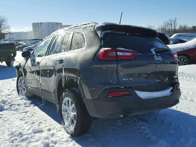 1C4PJMCB1GW262858 - 2016 JEEP CHEROKEE L GRAY photo 3