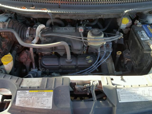 1D4GP24R36B617228 - 2006 DODGE GRAND CARA WHITE photo 7