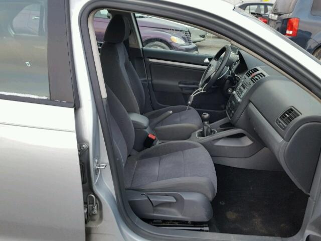 3VWJZ71K48M022236 - 2008 VOLKSWAGEN JETTA S 银色 照片 5
