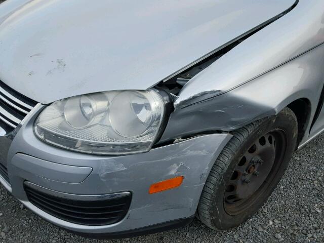 3VWJZ71K48M022236 - 2008 VOLKSWAGEN JETTA S 银色 照片 9