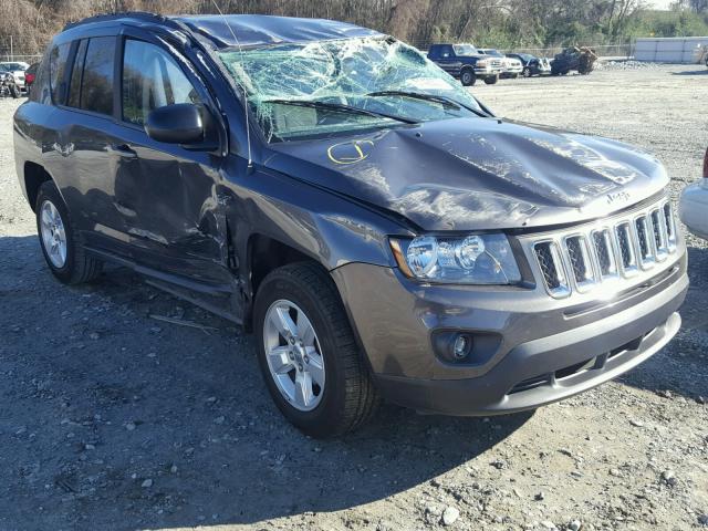 1C4NJCBA6FD400530 - 2015 JEEP COMPASS SP CHARCOAL photo 1