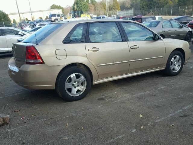 1G1ZU64844F240565 - 2004 CHEVROLET MALIBU MAX 金色 照片 4