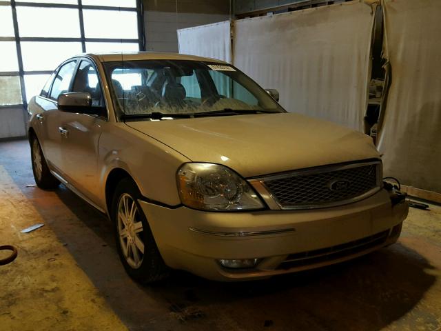 1FAHP25127G163784 - 2007 FORD FIVE HUNDR BEIGE photo 1