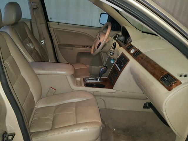 1FAHP25127G163784 - 2007 FORD FIVE HUNDR BEIGE photo 5